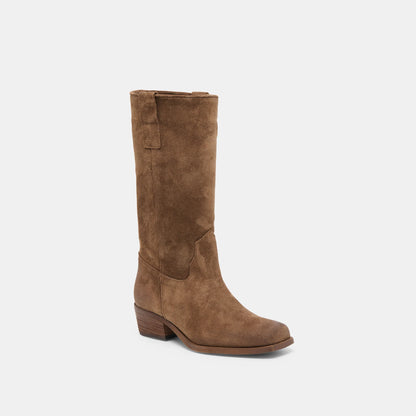 The Romie Suede Mid-Calf Boot