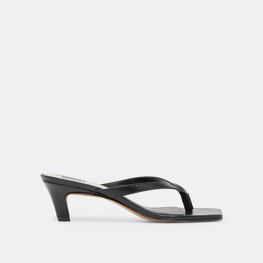 Heeled Thong Sandals